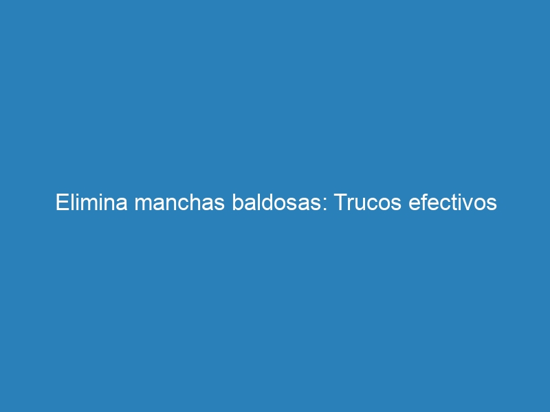 Elimina manchas baldosas: Trucos efectivos